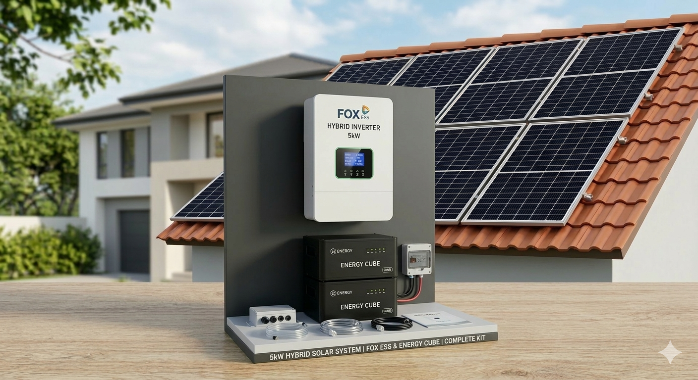 5KW Hybrid solar system